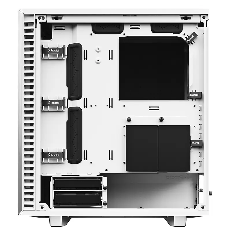 Fractal Design Define 7 Compact Solid Mid Tower Case (White) - Image 5