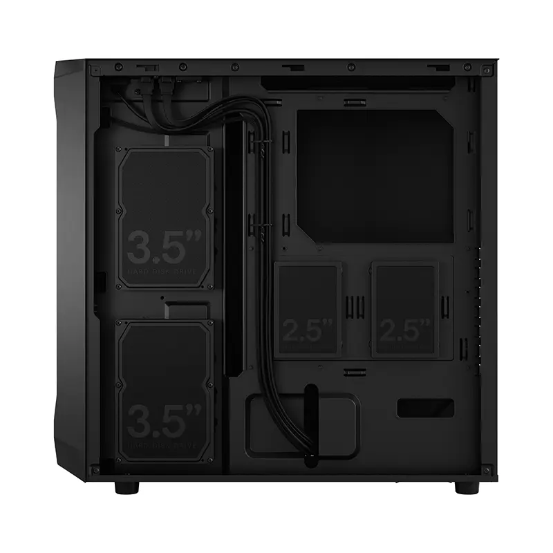 Fractal Design Focus 2 Solid Mid Tower Case (Black) - Image 5