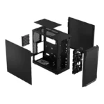 Fractal Design Focus 2 TG Mid Tower Case (Black) - Image 6