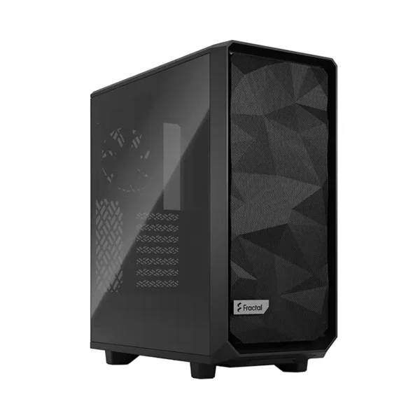 Fractal Design Meshify 2 Compact TG Light Tint Mid Tower Case (Black)