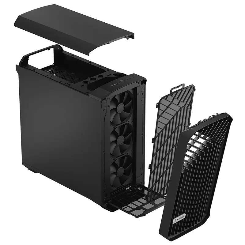Fractal Design Torrent Mid Tower Case (Black Solid) - Image 6