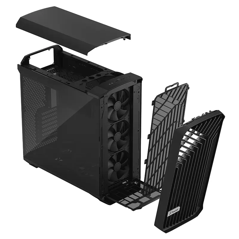 Fractal Design Torrent TG Dark Tint Mid Tower Case (Black) - Image 6