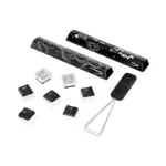 HyperX Double Shot PBT Pudding Keycaps (Black) - Image 6