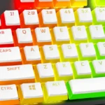 HyperX Double Shot PBT Pudding Keycaps (White) - Image 5