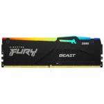 Kingston Fury Beast RGB 16GB (16GBx1) 5200MHz C36 DDR5 Memory