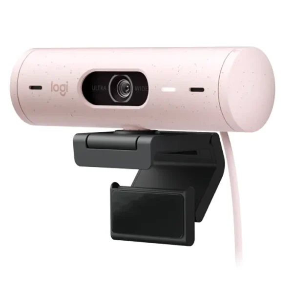 Logitech BRIO 500 1080P HDR Webcam (Rose)