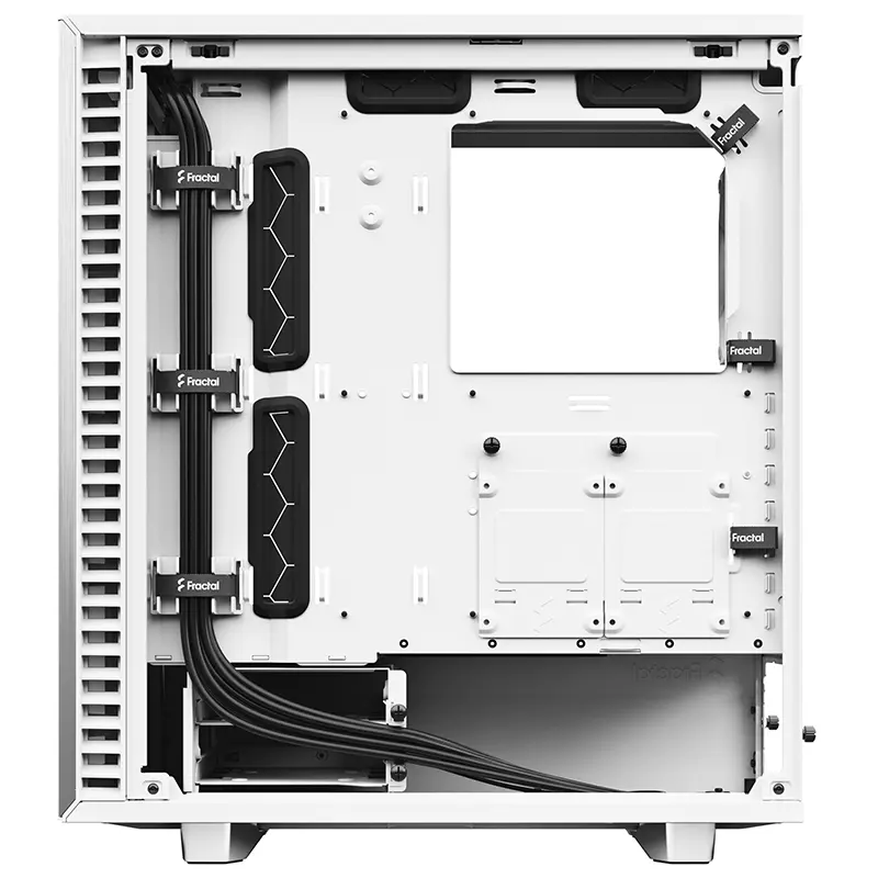 Fractal Design Define 7 Compact TG Clear Tint Mid Tower Case (White) - Image 5