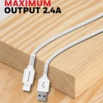 Honeywell USB to Lightning Charge and Sync Cable (Non-Braided, White) - Image 4