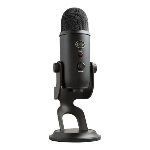 Logitech Blue Yeti Premium Multi-Pattern USB Microphone (Blackout)