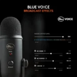 Logitech Blue Yeti Premium Multi-Pattern USB Microphone (Blackout) - Image 4