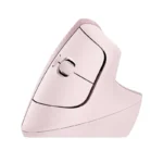 Logitech Lift Vertical Ergonomic Wireless Mouse (Rose) - Image 5