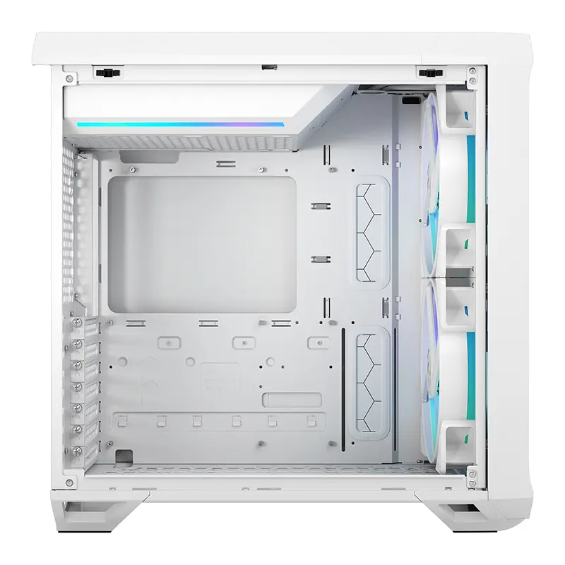 Fractal Design Torrent Compact TG Clear Tint RGB Mid Tower Case (White) - Image 4