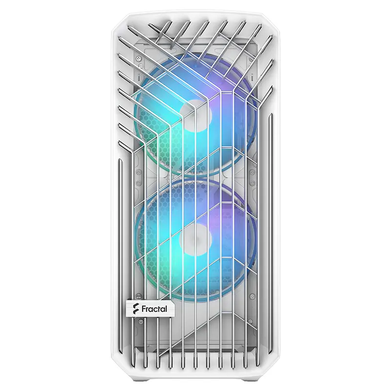Fractal Design Torrent TG Clear Tint RGB Mid Tower Case (White) - Image 2