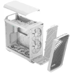 Fractal Design Torrent TG Clear Tint RGB Mid Tower Case (White) - Image 6