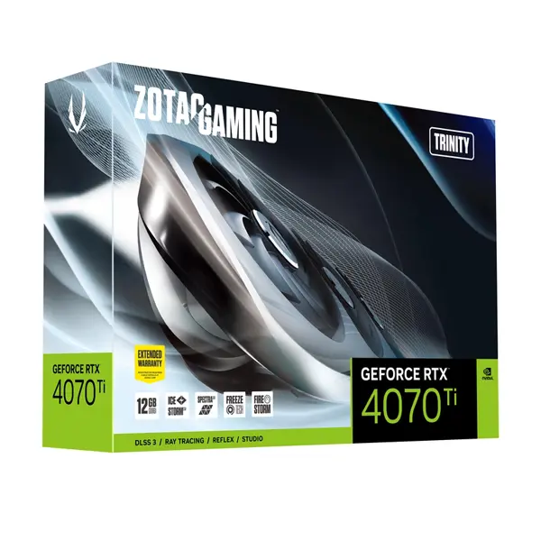Zotac GeForce RTX 4070 Ti Trinity 12GB GDDR6X Graphics Card