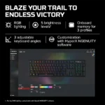 HyperX Alloy Origins Mechanical Gaming Keyboard (Blue Clicky) - Image 4