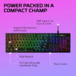 HyperX Alloy Origins Mechanical Gaming Keyboard (Aqua) - Image 6