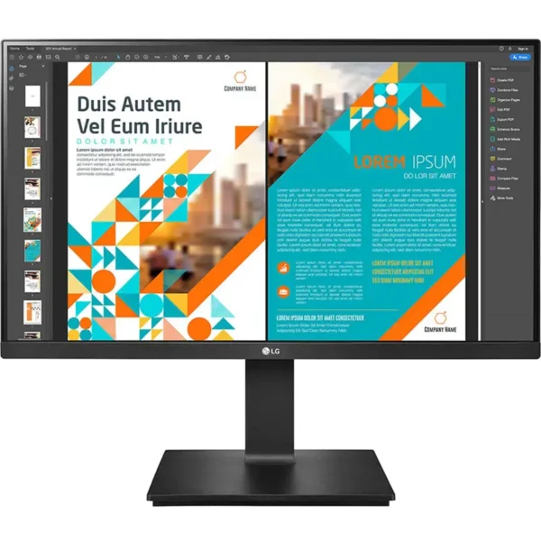 LG 24QP550-B 23.8-inch 2K QHD IPS Monitor with 99% sRGB