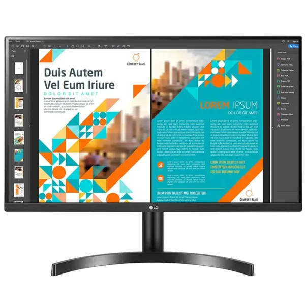LG 27QN600-B 27-inch 2K QHD IPS Monitor with 99% sRGB