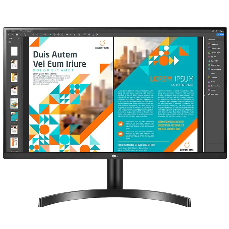 LG 27QN600-B 27-inch 2K QHD IPS Monitor with 99% sRGB - Image 1