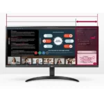 LG 34WP550-B 34-inch FHD IPS UltraWide Monitor with 95% sRGB - Image 2