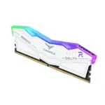 TeamGroup T-Force Delta RGB White 32GB (16GBx2) 6000MHz C38 DDR5 Memory - Image 2