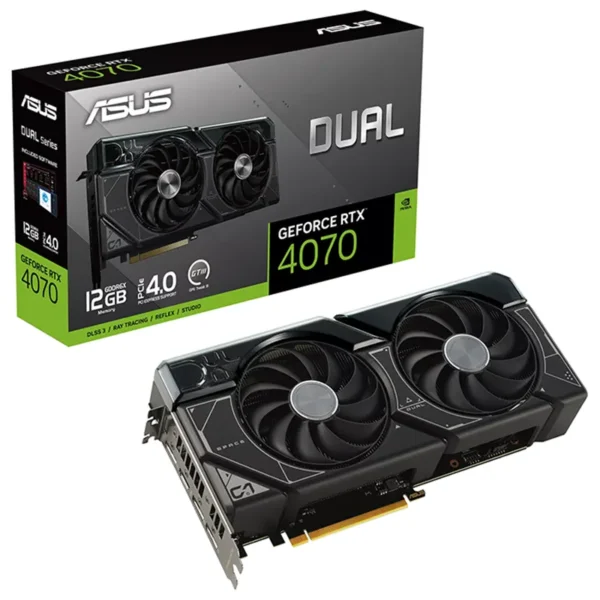 ASUS Dual GeForce RTX 4070 12GB GDDR6X Graphics Card