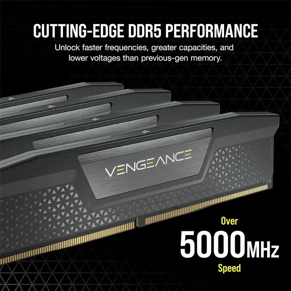 Corsair Vengeance 32GB (32GBx1) 5600MHz C40 DDR5 Memory - Image 3