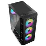 Ant Esports 510 Air Mid Tower ARGB Case (Black) - Image 2