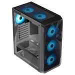 Ant Esports ICE-112 Mid Tower Case (Black) - Image 5