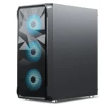 Ant Esports ICE-112 Mid Tower Case (Black) - Image 4
