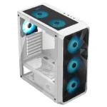 Ant Esports ICE-112 Mid Tower Case (White) - Image 3