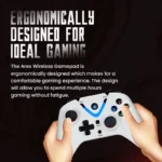 Cosmic Byte Ares Wireless Gamepad for PC (White) - Image 2