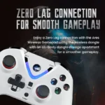 Cosmic Byte Ares Wireless Gamepad for PC (White) - Image 6