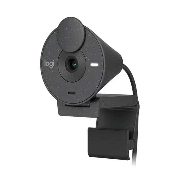 Logitech BRIO 300 Full HD Webcam with Privacy Shutter (Graphite)