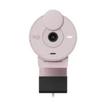 Logitech BRIO 300 Full HD Webcam with Privacy Shutter (Rose) - Image 4