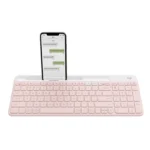 Logitech K580 Slim Multi-Device Wireless Keyboard (Rose)