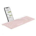 Logitech K580 Slim Multi-Device Wireless Keyboard (Rose) - Image 3