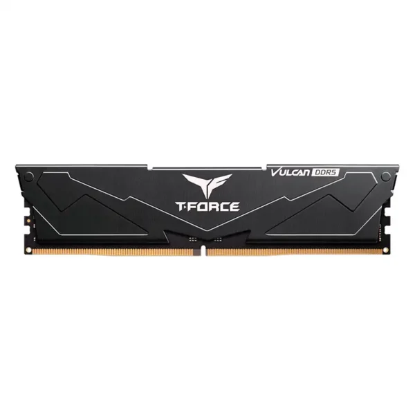 TeamGroup T-Force Vulcan Black 16GB (16GBx1) 6000MHz C38 DDR5 Memory