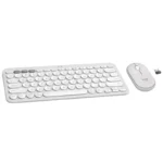 Logitech Pebble 2 Bluetooth Keyboard and Mouse Combo (Tonal White) - Image 2