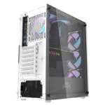 Ant Esports 220 Air RGB Mid Tower Case (White) - Image 6