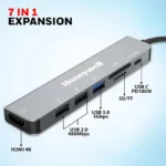 Honeywell Type C 7-in-1 Docking Station - Image 2