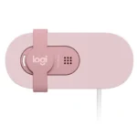 Logitech BRIO 100 Full HD Webcam with Privacy Shutter (Rose) - Image 5