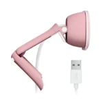 Logitech BRIO 100 Full HD Webcam with Privacy Shutter (Rose) - Image 6