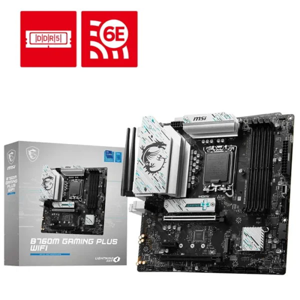MSI B760M Gaming Plus WiFi Motherboard