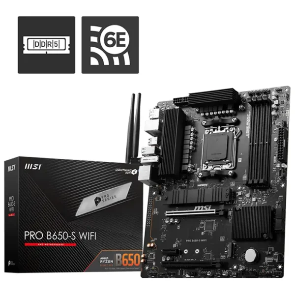MSI PRO B650-S WiFi Motherboard