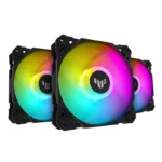 ASUS TUF Gaming TF120 ARGB Case Fan Kit (Black)