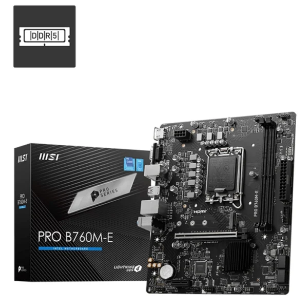 MSI PRO B760M-E Motherboard