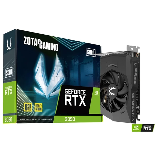Zotac GeForce RTX 3050 Solo 6GB GDDR6 Graphics Card