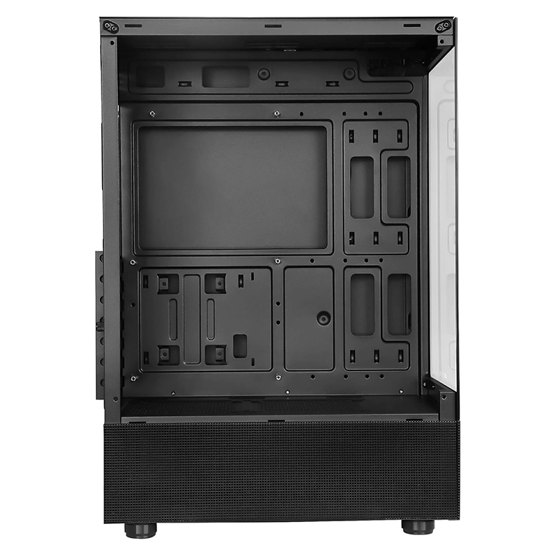 Ant Esports Crystal X2 ARGB Mid Tower Case (Black) - Image 6